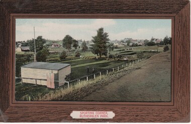 Image, Sporting Corner, Rutherglen Park, 1910 to 1912