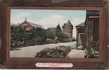 Image, Mt. Ophir Cellars, Burgoyne & Co., Rutherglen, 1910 to 1912