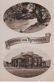 Postcard - Image, Greetings from Rutherglen, 1910 to 1912