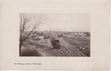 Image, The Railway Station, Rutherglen, c1900