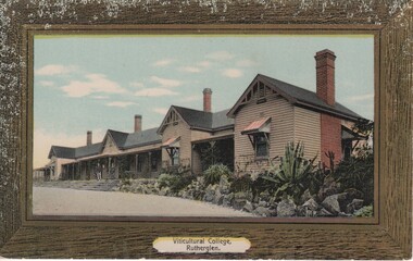 Image, W. Hine Bookseller, Viticultural College, Rutherglen, c1890