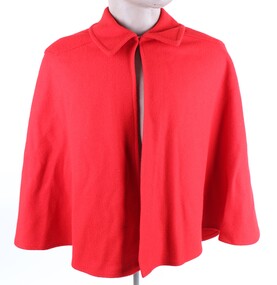 Uniform - Red Nurses Cape, Unknown
