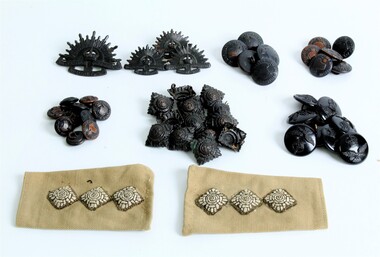 Uniform - Uniform Badges and Buttons, Circa 1940’s