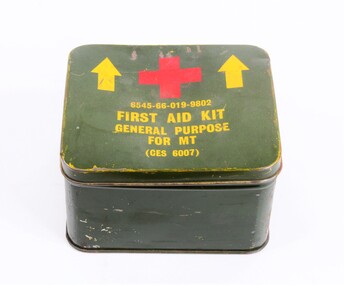 Equipment - Equipment, First Aid metal Kit