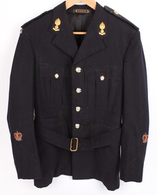 Uniform, Blue Jacket and Tie, Commonweath Government Clothing Factory, 1961