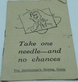 Photograph - Document  Training Manual and National Registration identity card, C WW2