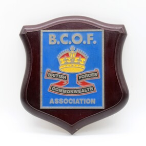 Shield. -  BCOF, C 1955