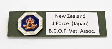 Medal - Lapel Badge, BCOF Vet Association