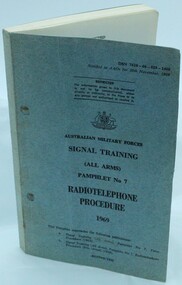 Book, Signal Training