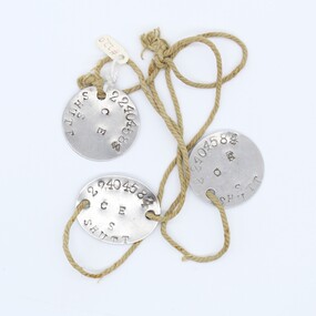 Object, Dog Tags, 1960