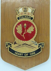 Ward Room Plaque - Stalwart, C 1950