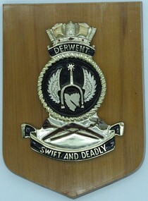Ward Room Plaque - Derwent, C 1984