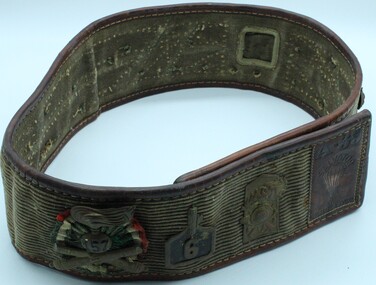 Uniform Italian belt, Salvator, CWW2 (1939)