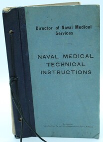 Book - Book - Naval Medical Procedure, Naval Proceedure