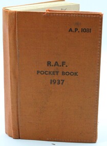 Book - RAF Pocket Book, 1939