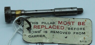 Weapon - bomb pillar- steel, WW2
