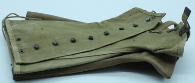 Uniform - USA canvas Gaiters, Fraser Products Co, Circa WW2
