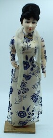 Souvenir - Vietnam doll, Chanh and Hung, Circa 1968-70