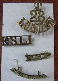 Badges Shoulder Titles