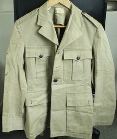 Uniform Jacket Khaki drill WW2, Circa WW2