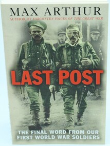 Book, Last Post, 2006