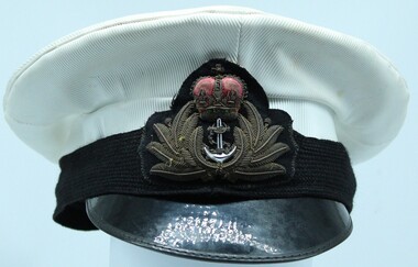 Headwear - Headgear  Navy Oficers Cap, Compton Webb Ltd, C 1970