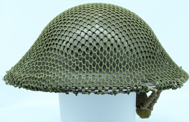 Headwear - Headgear - Steel Helmet with Camo cover, C 1940's
