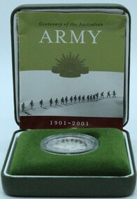 Souvenir - Souvenir-coin, Centenary of the Army, 1901-2001, Royal Australian Mint, 2001