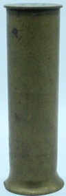Ammunition - shell case, Brass shell casing, 1945