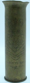 Ammunition - shell case, Brass shell case