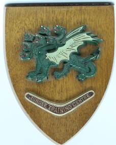 Plaque - Shield - Jungle Training Centre, Badges and Crests, Circa 1970
