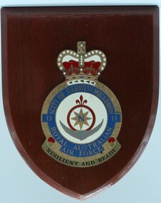 Plaque - Shield - RAAF 13 Squadron, City of Darwin Squadron, Circa 2000