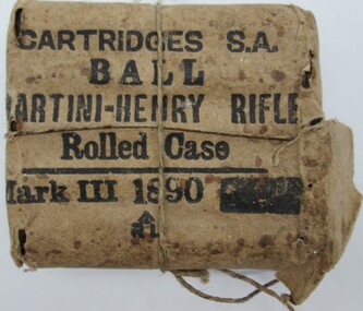 Weapon - Ammunition Cartridges, Martini Henry rifle ball cartridges, 1890
