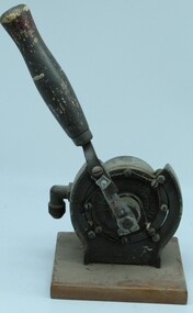 Equipment - Manual Hand pump, wooden handle, Circa 1960s