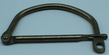 Uniform - brass kit bag handle, Circa 1950
