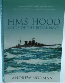 Book  Royal Navy, HMS Hood The Pride of the Royal Navy, 1988
