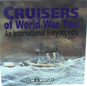 Book  Royal Navy, Cruisers of WW2, 1995
