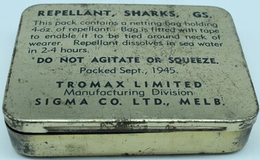 Equipment  Tin Medical, Sept. 1945  Sigma Co