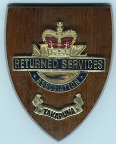 Souvenir Plaque, C 1969