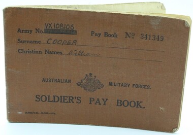 Document  Pay Books, C WW2