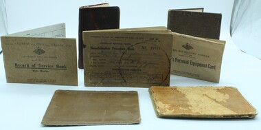 Document  Pay Books, Personal records
