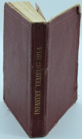 Book, Infantry training manual 1914