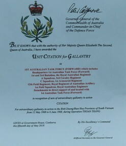 Document, Unit citation