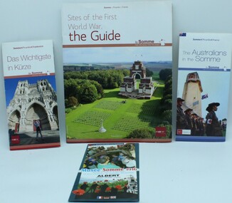 Booklet  WW1, Sites of the First World War, c2010