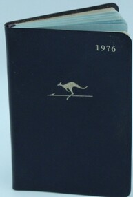 Book - diary 1976, 1976