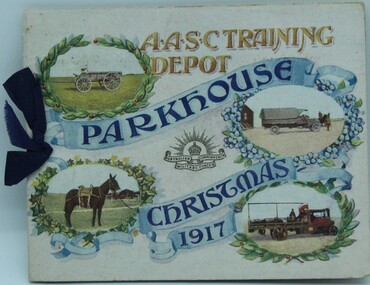 Booklet WW1, AASC Training Depot UK