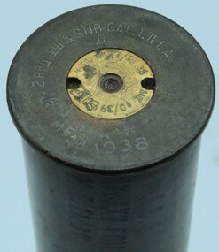 Ammunition, Shell case, 1938