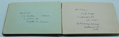 Document, Autograph album WW2