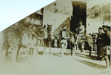 Photographs, Official entry into Jerusalem, 1917