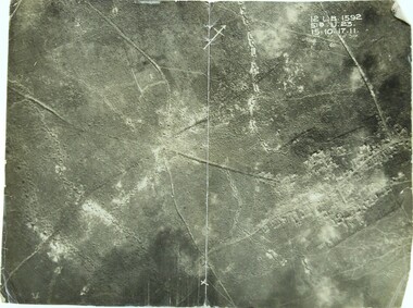 Photograph WW1, Aerial photograph